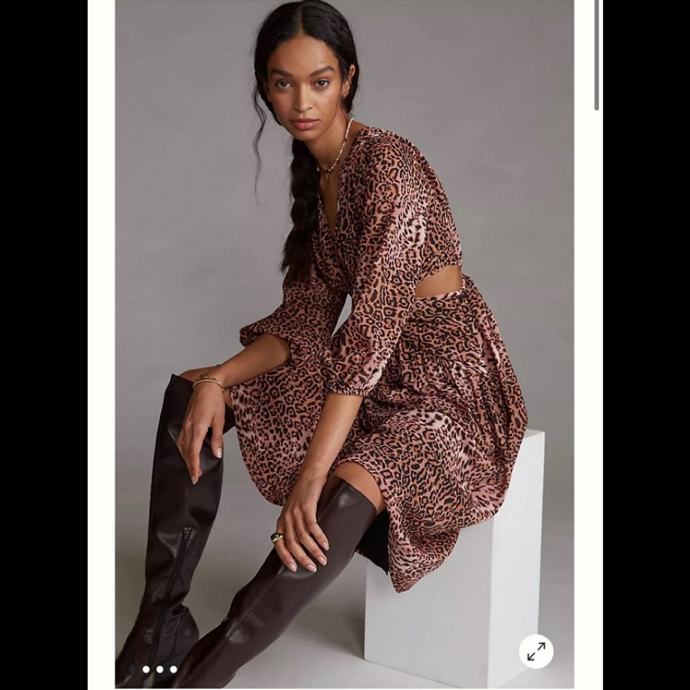 NWT - Anthropologie cut off dress by Ranna Gil